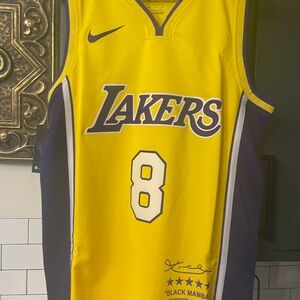 Nike Lakers Yellow and Purple Jersey